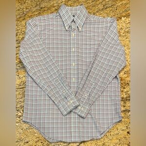 Lauren Ralph Lauren Men’s Shirt Size 16 (34/35) Classic Fit Non-Iron Plaid